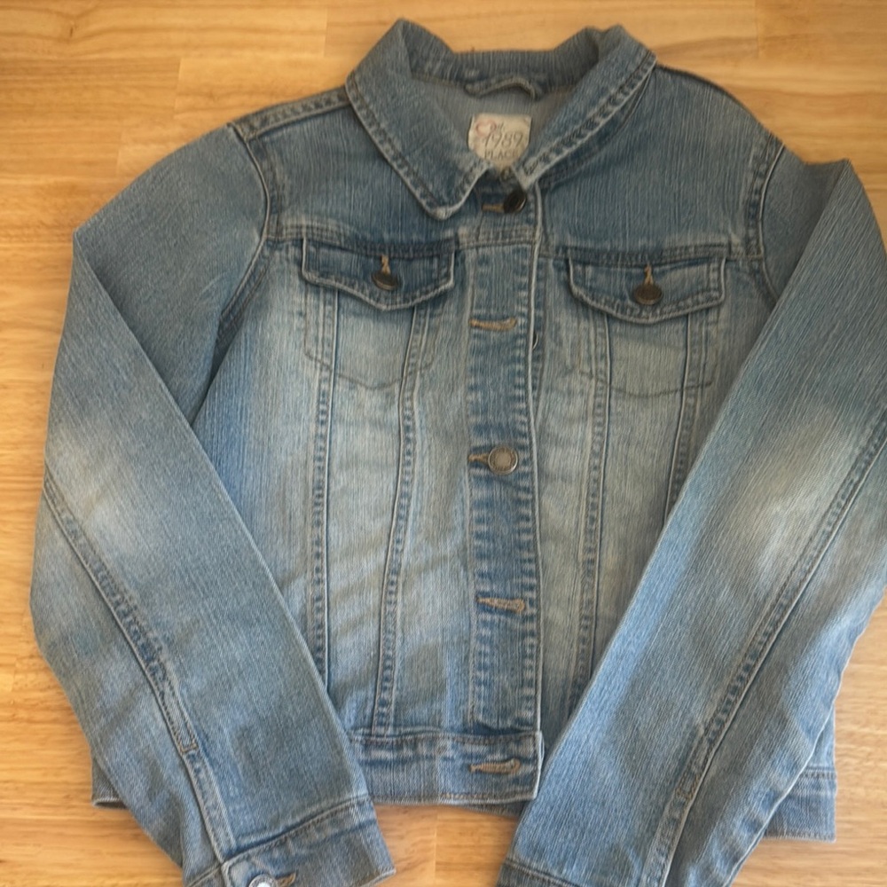 Girls Blue Denim Jacket 10/12